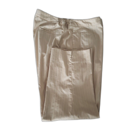 Rafaella Cream Grey White Stripe 2 pc Pant Suit Size 18W - Picture 10 of 11